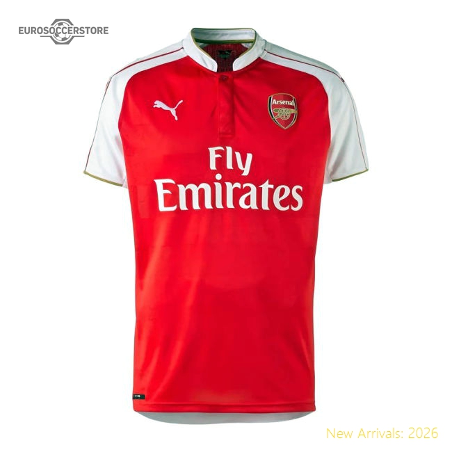 2015-2016 Arsenal Home Shirt-Football Jersey Hub