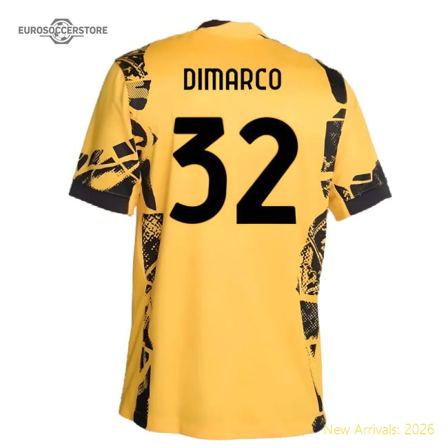 2024-2025 Inter Milan Third Shirt (Dimarco 32)-Football Jersey Hub