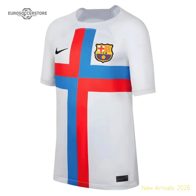 2022-2023 Barcelona Third Shirt (Kids)-Football Jersey Hub