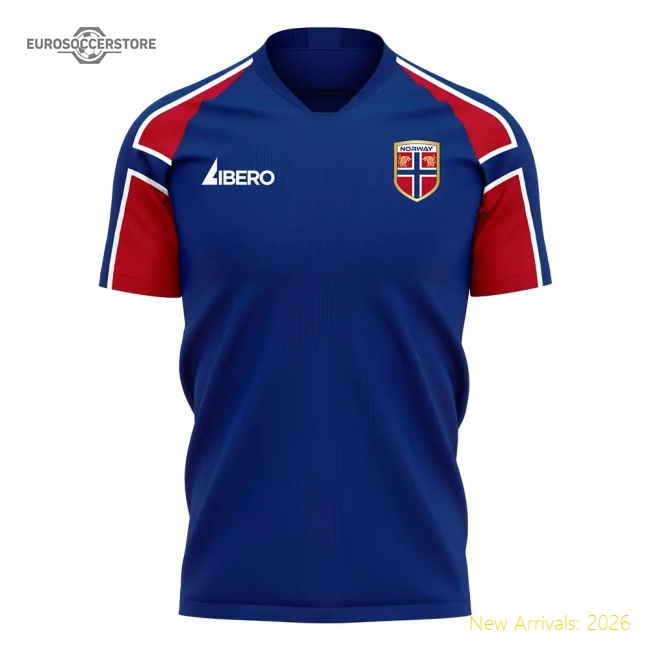 Norway 2025-2026 Away Concept Football Kit (Libero) (ODEGAARD 10)-Football Jersey Hub
