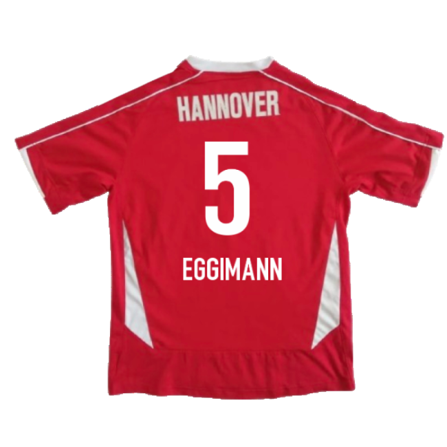 Hannover 2008-09 Home Shirt ((Excellent) M) (Eggimann 5)-Football Jersey Hub