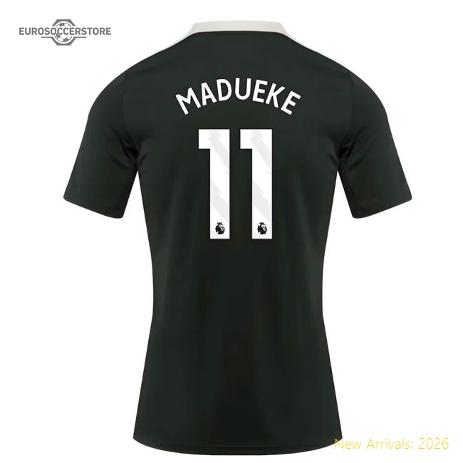 2025-2026 Chelsea Dri-Fit Strike Training Shirt (Green) (Madueke 11)-Football Jersey Hub