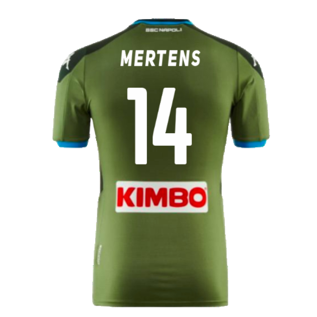 2019-2020 Napoli Away Shirt (MERTENS 14)-Football Jersey Hub