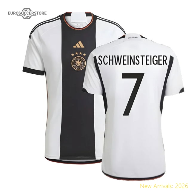 2022-2023 Germany Home Shirt (SCHWEINSTEIGER 7)-Football Jersey Hub