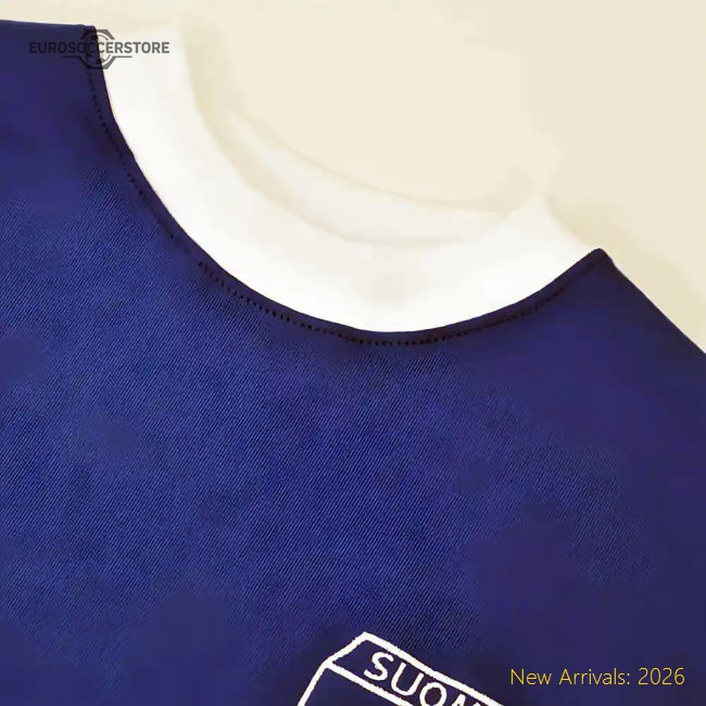Finland 1970s Retro Football Shirt-Football Jersey Hub