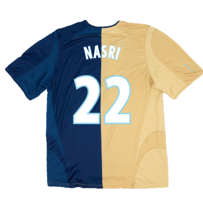 Marseille 2005-06 Third Shirt ((Excellent) L) (Nasri 22)-Football Jersey Hub