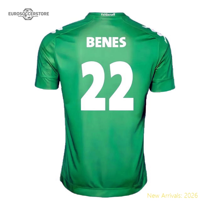 Borussia Monchengladbach 2016-18 Away Shirt ((Very Good) XL) (Benes 22)-Football Jersey Hub