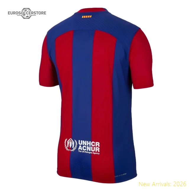 2023-2024 Barcelona Authentic Home Shirt-Football Jersey Hub