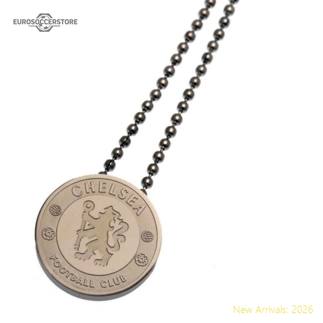 Chelsea FC Stainless Steel Pendant & Chain-Football Jersey Hub