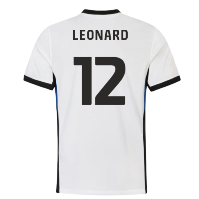 2025-2026 Birmingham City Away Shirt (Leonard 12)-Football Jersey Hub