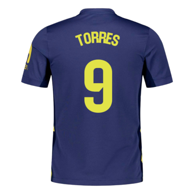 2025-2026 Atletico Madrid Away Shirt (Torres 9)-Football Jersey Hub