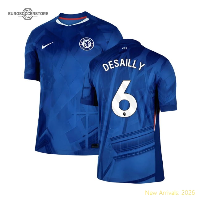 2025-2026 Chelsea Home Shirt (Desailly 6)-Football Jersey Hub
