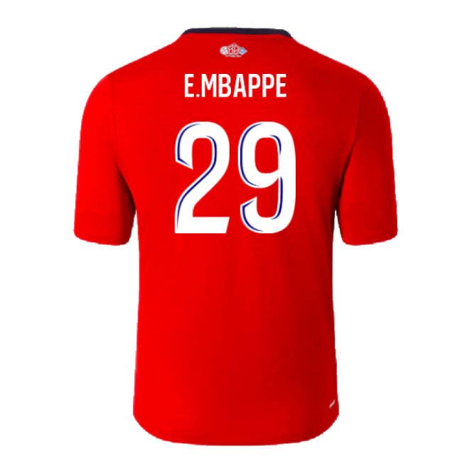 2024-2025 Lille LOSC Home Shirt (Kids) (E.Mbappe 29)-Football Jersey Hub