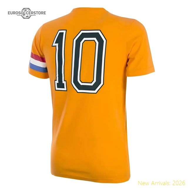 Holland Captain T-Shirt-Football Jersey Hub