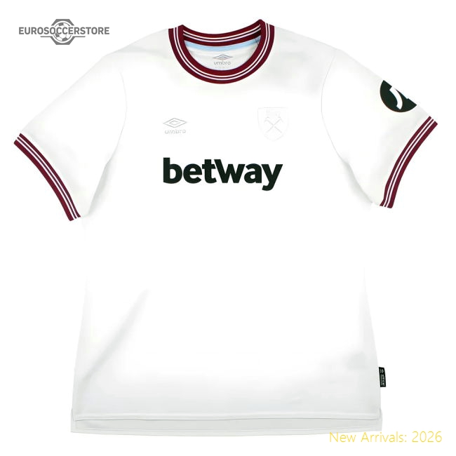 2023-2024 West Ham United Away Shirt (Ladies)-Football Jersey Hub