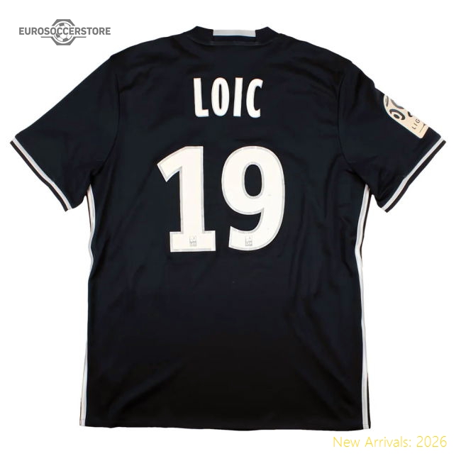 Marseille 2016-17 Away Shirt (L) Loic #19 (Very Good)-Football Jersey Hub