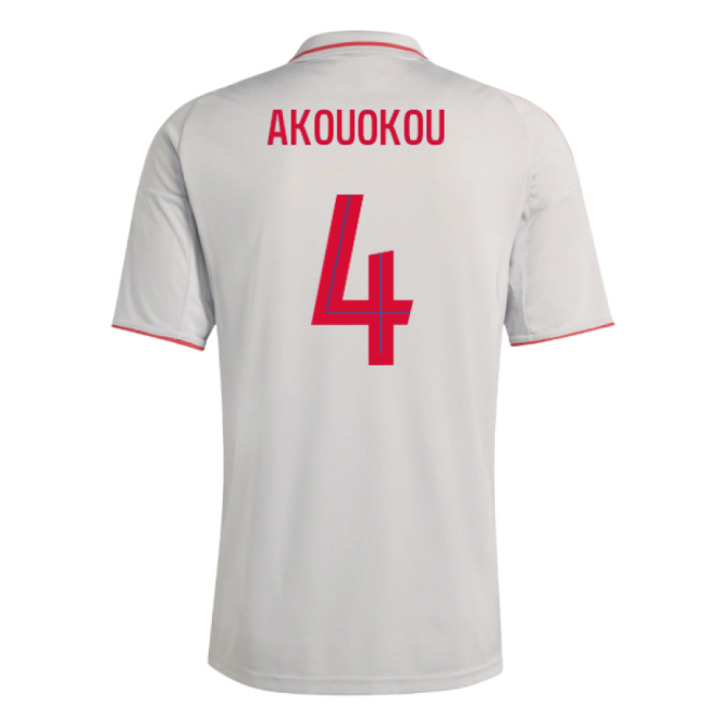 2025-2026 Olympique Lyon Third Shirt (Akouokou 4)-Football Jersey Hub