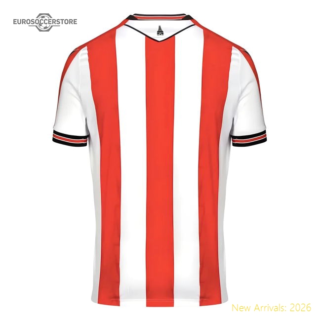 2024-2025 Stoke City Home Long Sleeve Shirt-Football Jersey Hub