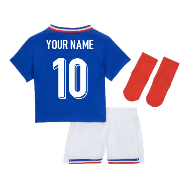 2024-2025 France Home Baby Kit (Your Name)-Football Jersey Hub