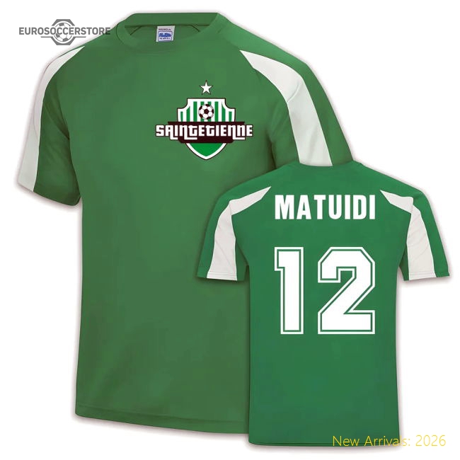 Saint Etienne Sports Training Jersey (Blaise Matuidi 12)-Football Jersey Hub