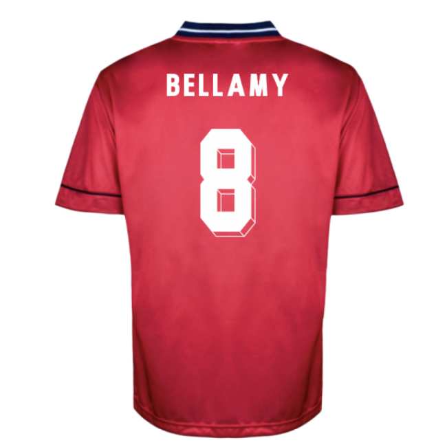 Norwich City 1996 Away Retro Shirt (Bellamy 8)-Football Jersey Hub