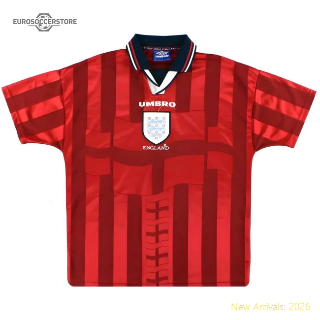 England 1997-99 Away Shirt (L) (Fair)-Football Jersey Hub