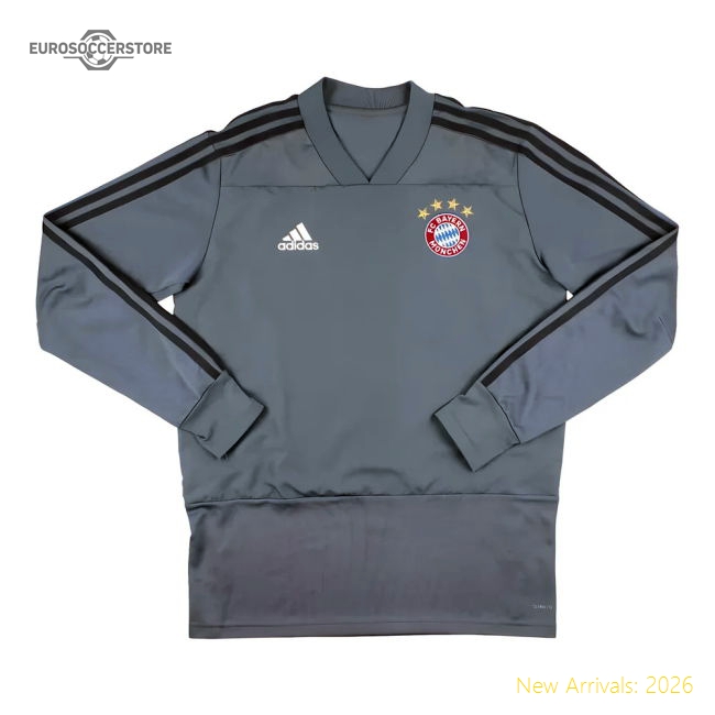 Bayern Munich 2018-19 Adidas Long Sleeve Training Top (XL) (Excellent)-Football Jersey Hub