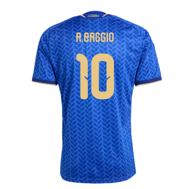 2026-2027 Italy Home Shirt (R.Baggio 10)-Football Jersey Hub