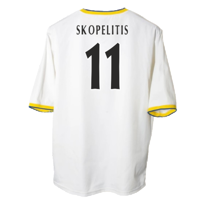 Portsmouth 2004-05 Third Shirt ((Excellent) 3XL) (Skopelitis 11)-Football Jersey Hub