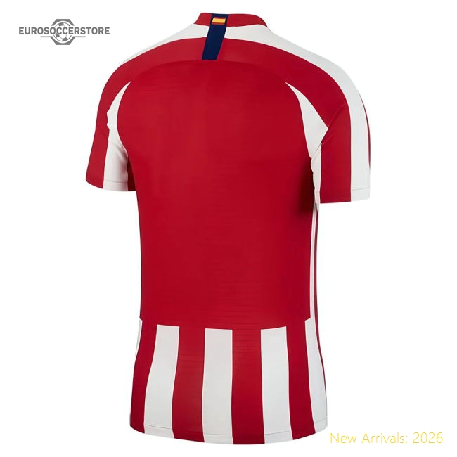 2019-2020 Atletico Madrid Home Player Issue Jersey-Football Jersey Hub