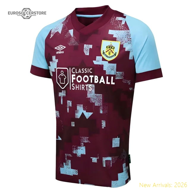 2022-2023 Burnley Home Shirt-Football Jersey Hub