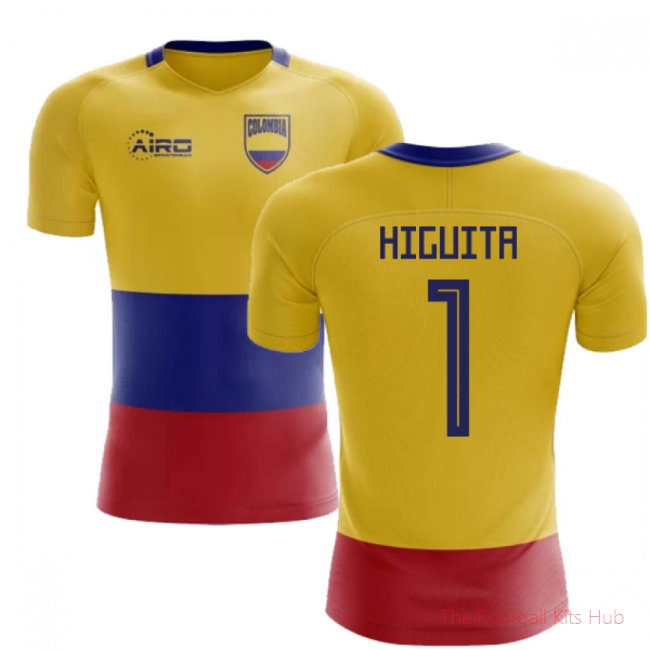 2025/26 Colombia Flag Football Shirt (Higuita 1) - Kids