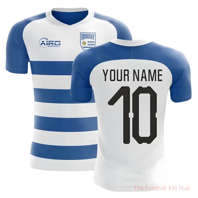2025/26 Uruguay Home Football Shirt (Your Name) -Kids