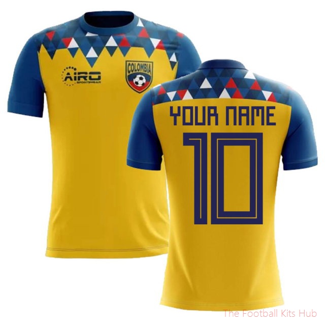 2025/26 Colombia Football Shirt (Your Name)