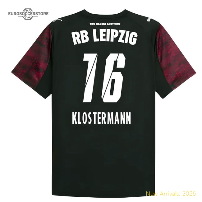 2025-2026 Red Bull Leipzig Third Shirt (Klostermann 16)-Football Jersey Hub