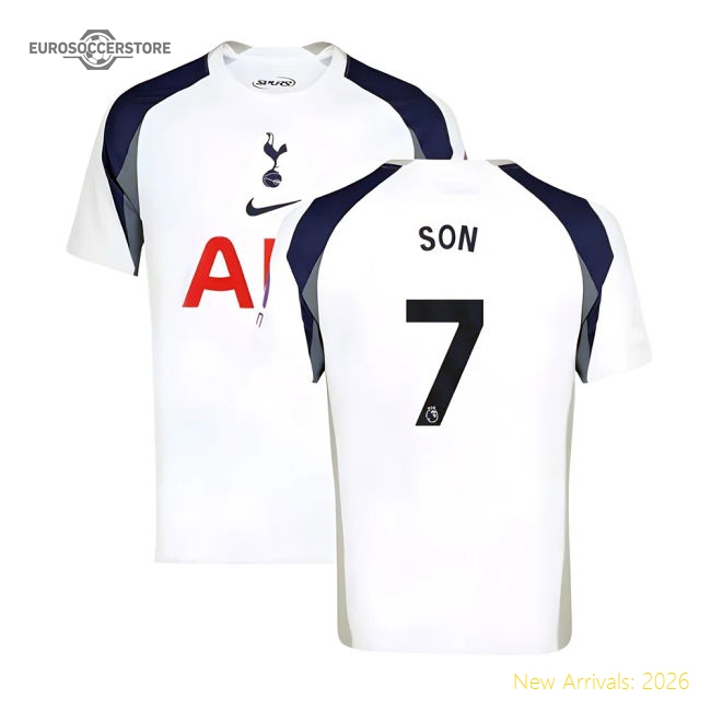 2025-2026 Tottenham Hotspur Home Shirt (Son 7)-Football Jersey Hub