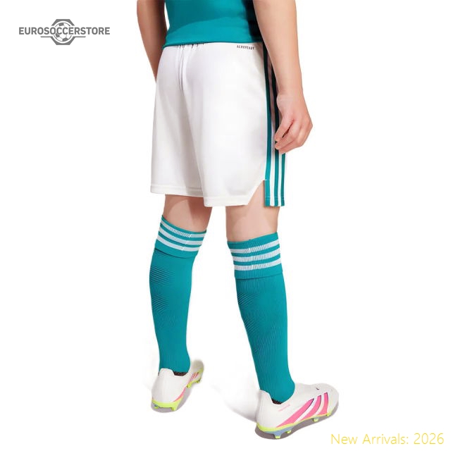 2025-2026 Liverpool Third Shorts (White) - Kids-Football Jersey Hub