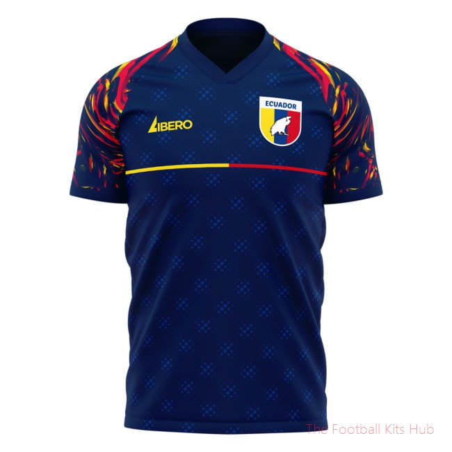 Ecuador 2026/27 Away Kit (Libero) Adult Short Sleeve