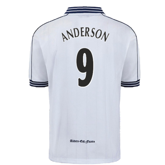 1997-1999 Tottenham Home Pony Retro Shirt (Anderson 9)-Football Jersey Hub