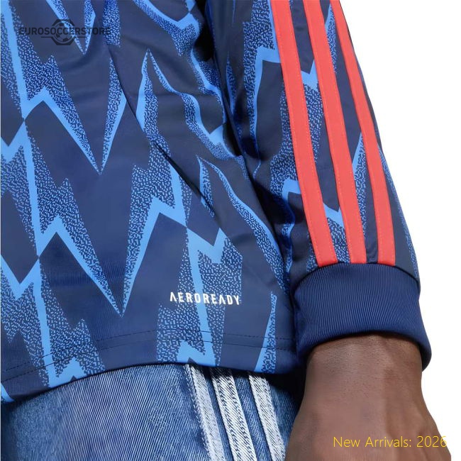 2025-2026 Arsenal Long Sleeve Away Shirt-Football Jersey Hub