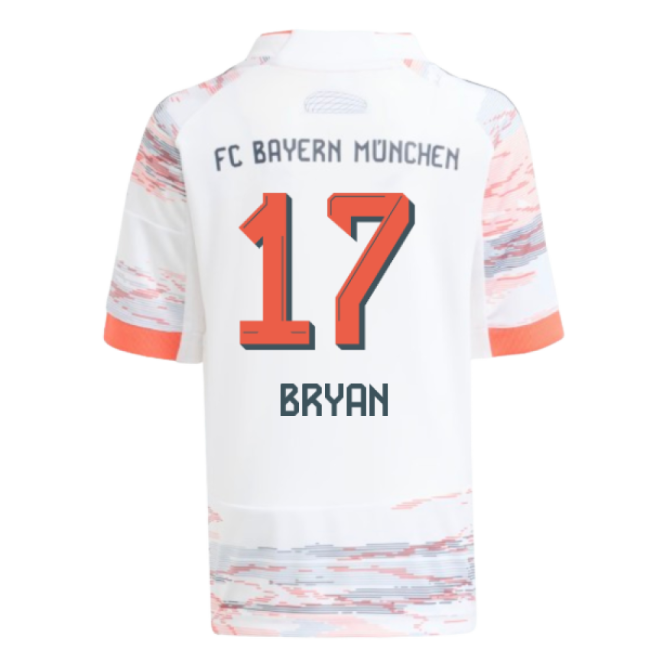 2025-2026 Bayern Munich Away Mini Kit (Bryan 17)-Football Jersey Hub