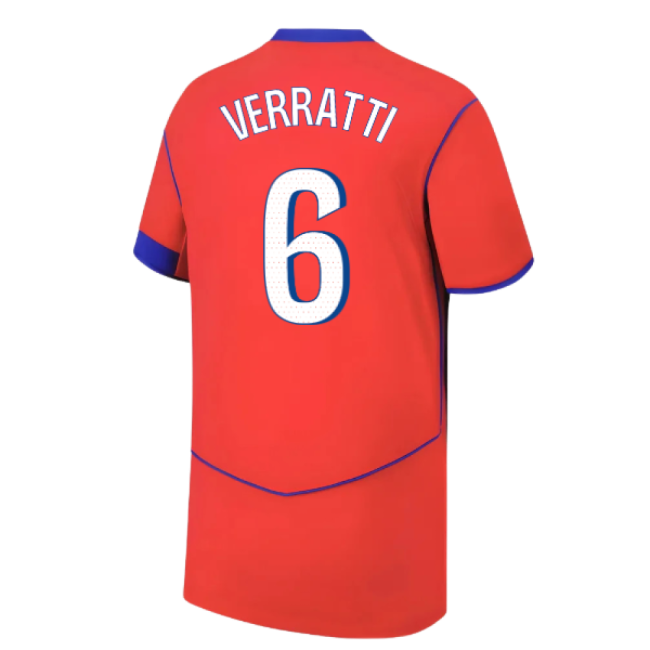 2025-2026 PSG Third Shirt (Kids) (Verratti 6)-Football Jersey Hub