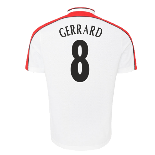 1998-1999 Liverpool Away Retro Shirt (GERRARD 8)-Football Jersey Hub