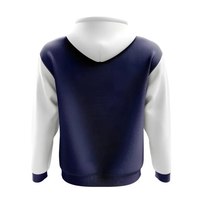 Greece Concept Country Football Hoody (Navy)-Football Jersey Hub