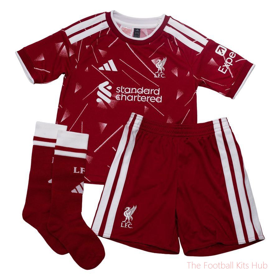 Liverpool Home Shirt 2026/27 Mini-Kit Kids-UniFootball Store