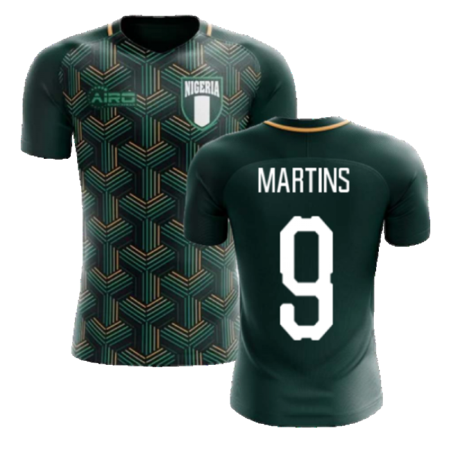 2025-2026 Nigeria Third Concept Football Shirt (Martins 9)-Football Jersey Hub