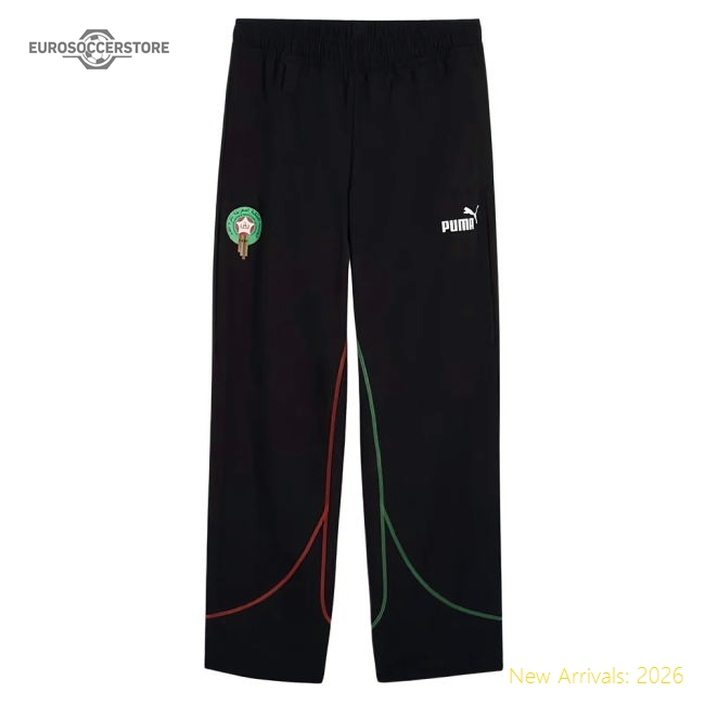 2025-2026 Morocco ftblStatement Track Pant (Black)-Football Jersey Hub