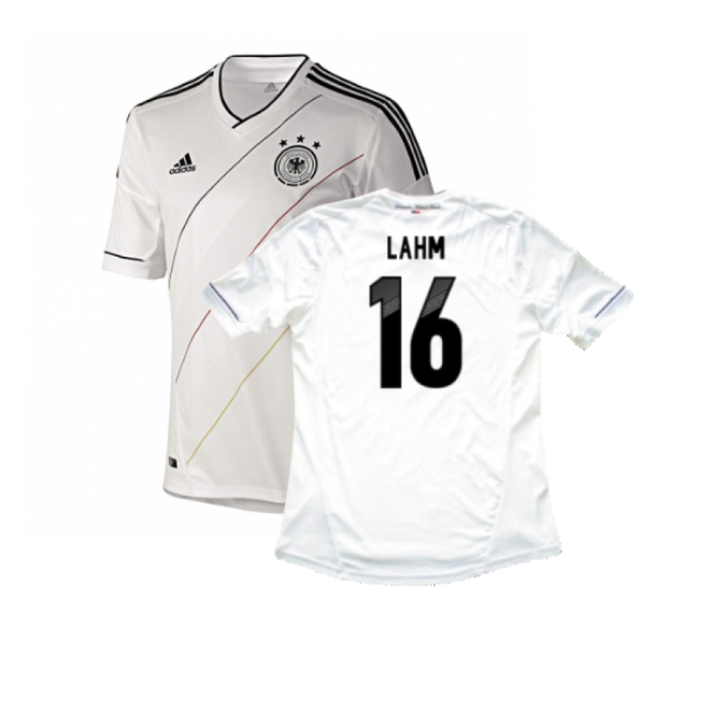 Germany 2012-13 Home Shirt ((Very Good) XXL) (Lahm 16)-Football Jersey Hub