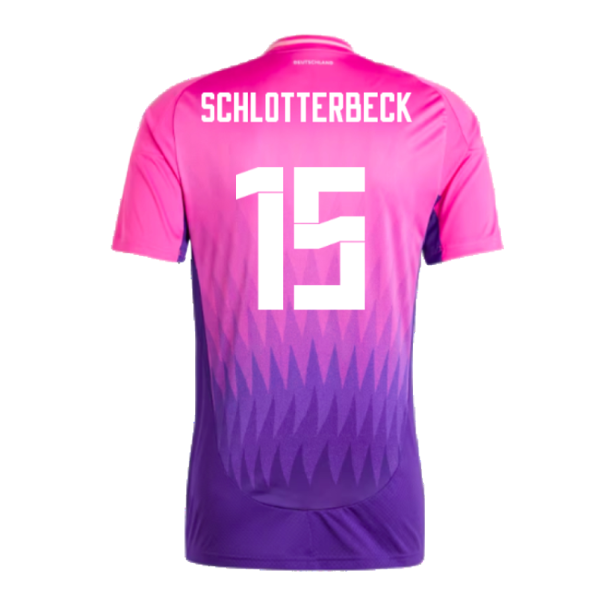 2024-2025 Germany Away Shirt (Schlotterbeck 15)-Football Jersey Hub