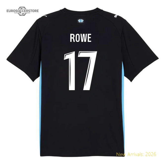 2025-2026 Marseille Away Shirt (Kids) (Rowe 17)-Football Jersey Hub